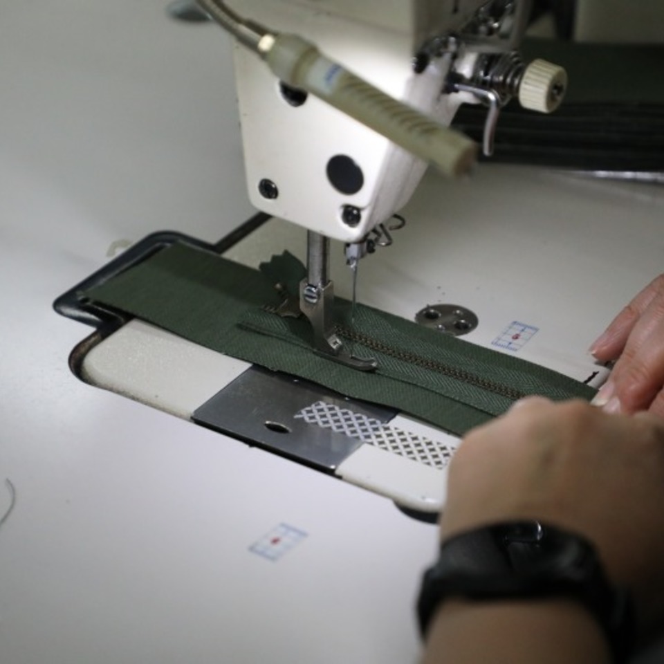 縫製作業の画像