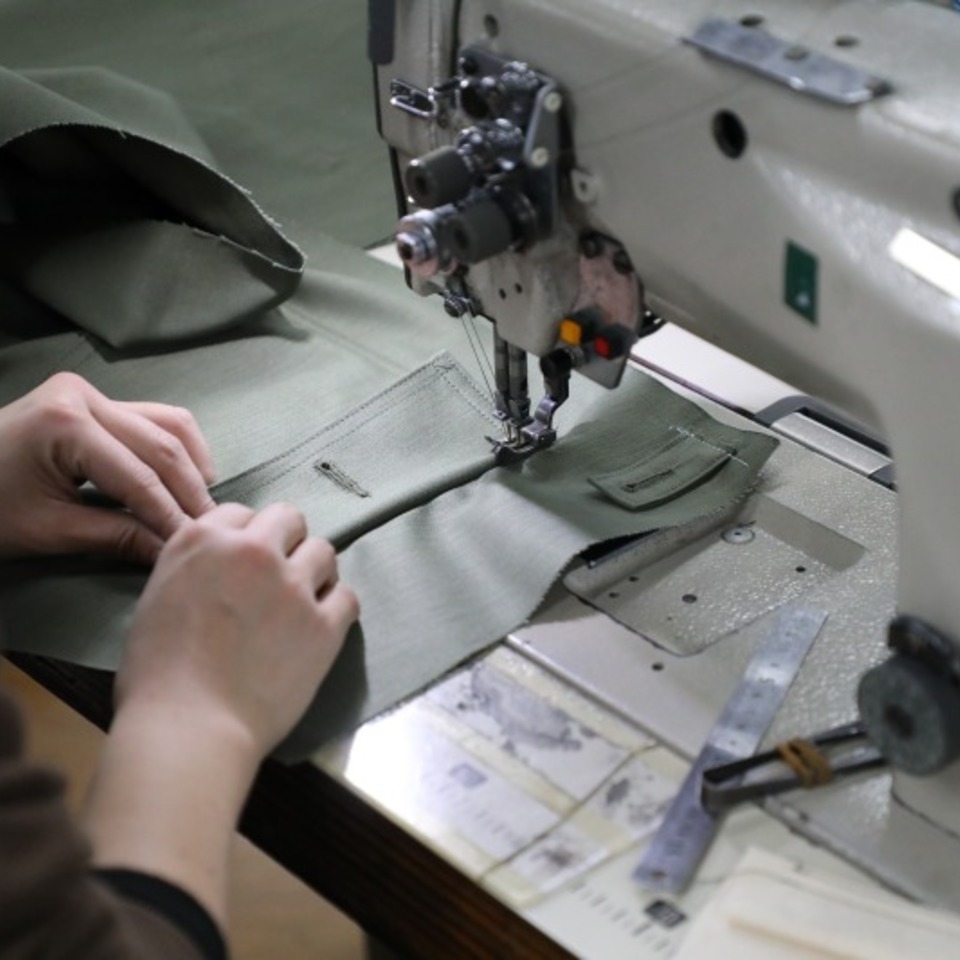 縫製作業の画像